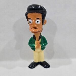 Vintage 2002 The Simpsons Apu Mini Bobble Head Figure TOMY Series 1